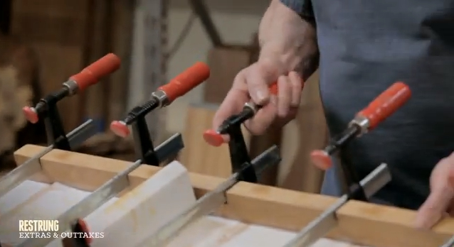 How to Build a Bass Guitar - Step # 3 - The Clamping Jig