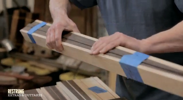 How to Build a Bass Guitar - Step # 4 - Necks at Different Stages